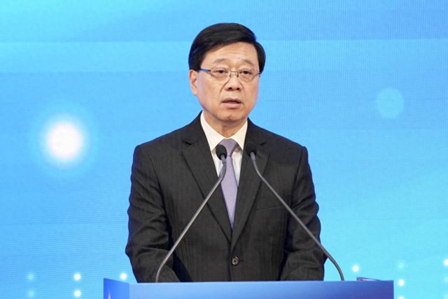 香港特区国家安全展览厅今日开幕李家超：维护国家安全只有进行时